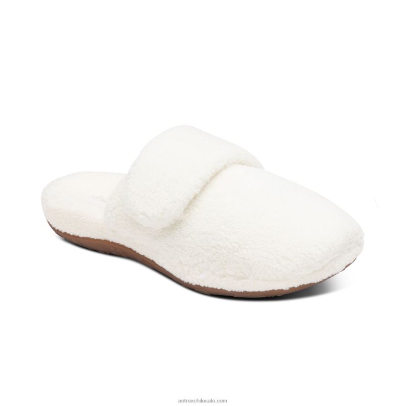 mujer Marfil Aetrex pantuflas mandy con punta cerrada 2TB4B60