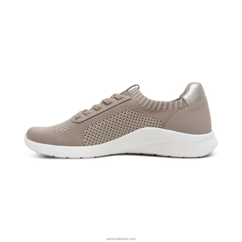 mujer avena Aetrex zapatillas con soporte de arco teagan 2TB4B121