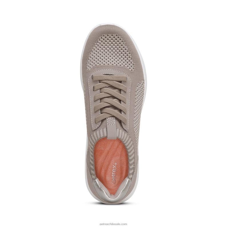 mujer avena Aetrex zapatillas con soporte de arco teagan 2TB4B121