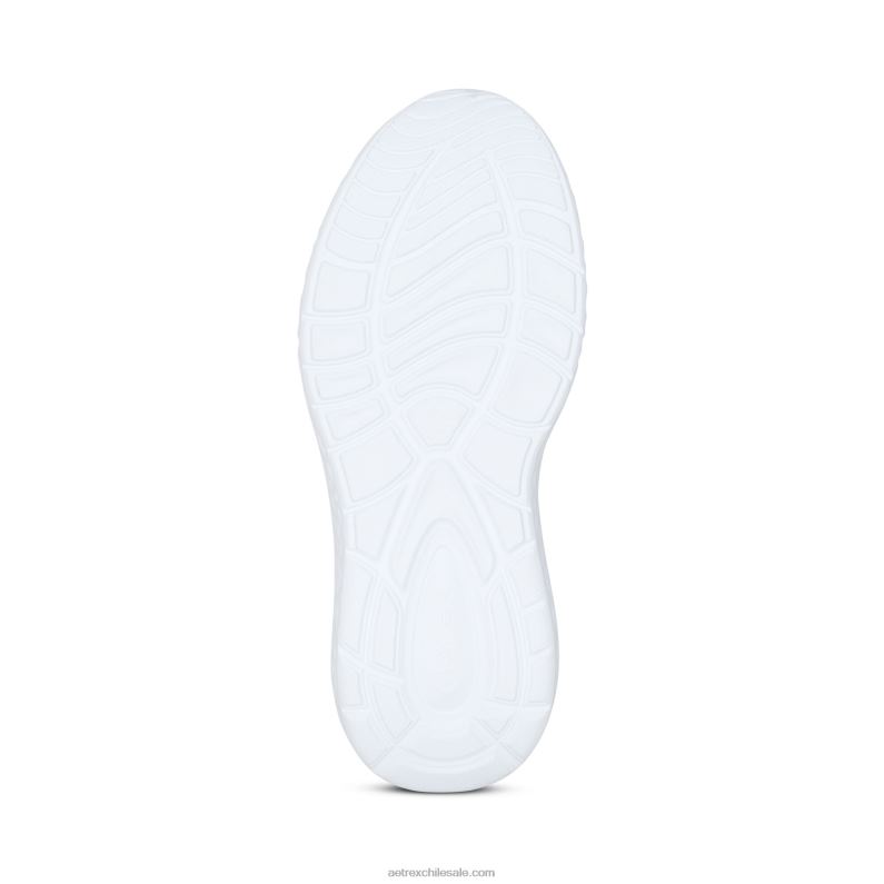 mujer blanco Aetrex tenis danika con soporte para el arco 2TB4B132