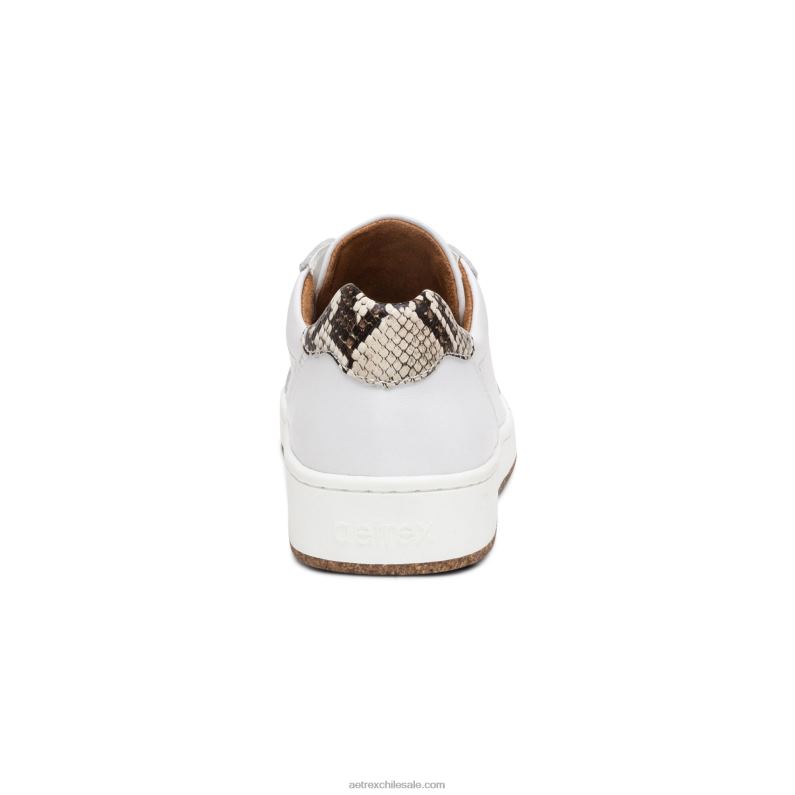 mujer blanco Aetrex zapatillas blake confort 2TB4B118