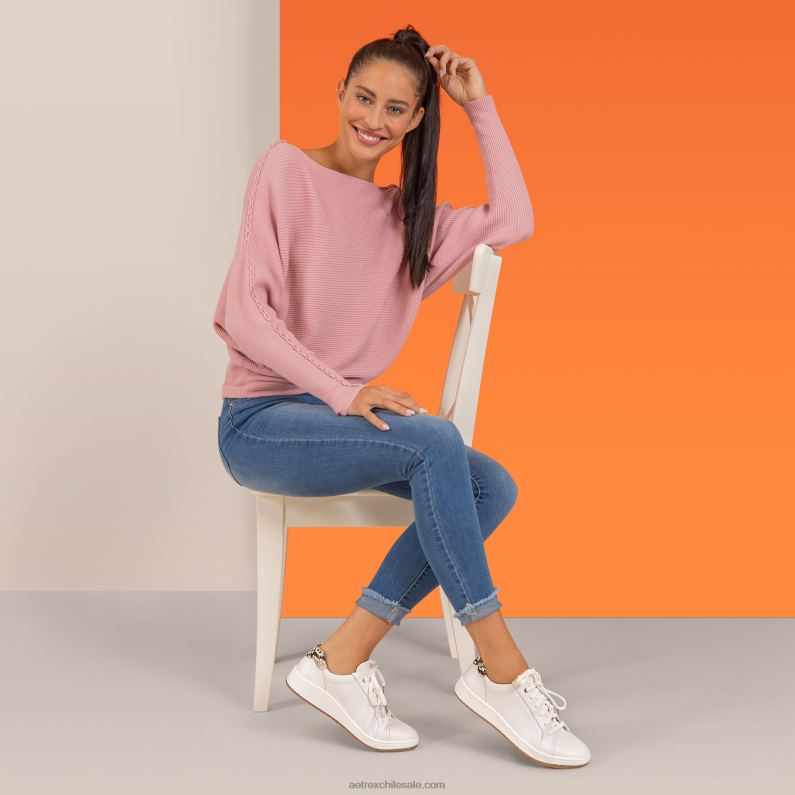 mujer blanco Aetrex zapatillas blake confort 2TB4B118