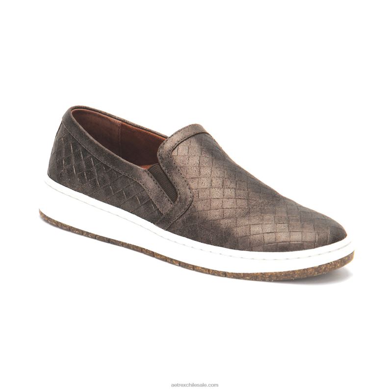 mujer bronce Aetrex zapatilla deportiva sin cordones kenzie 2TB4B83