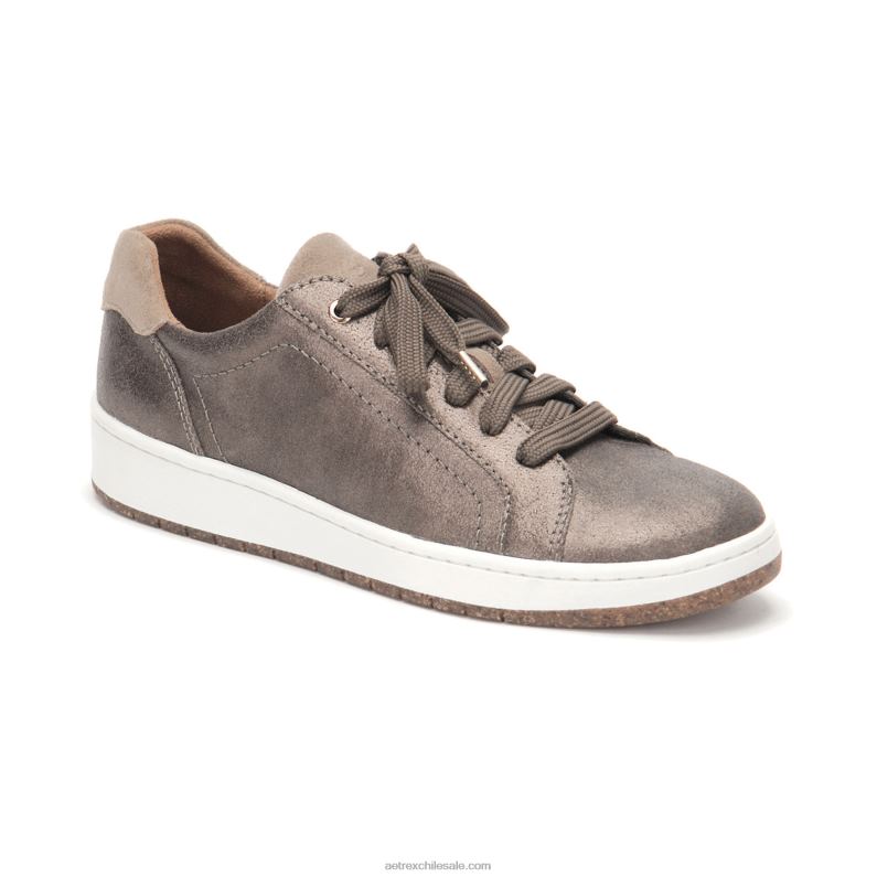 mujer bronce Aetrex zapatillas blake confort 2TB4B43