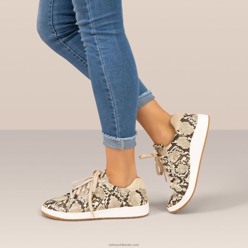 mujer bronce Aetrex zapatillas blake confort 2TB4B43