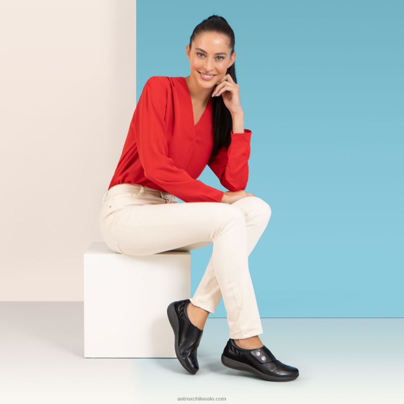 mujer hierro Aetrex correa de monje karina 2TB4B46