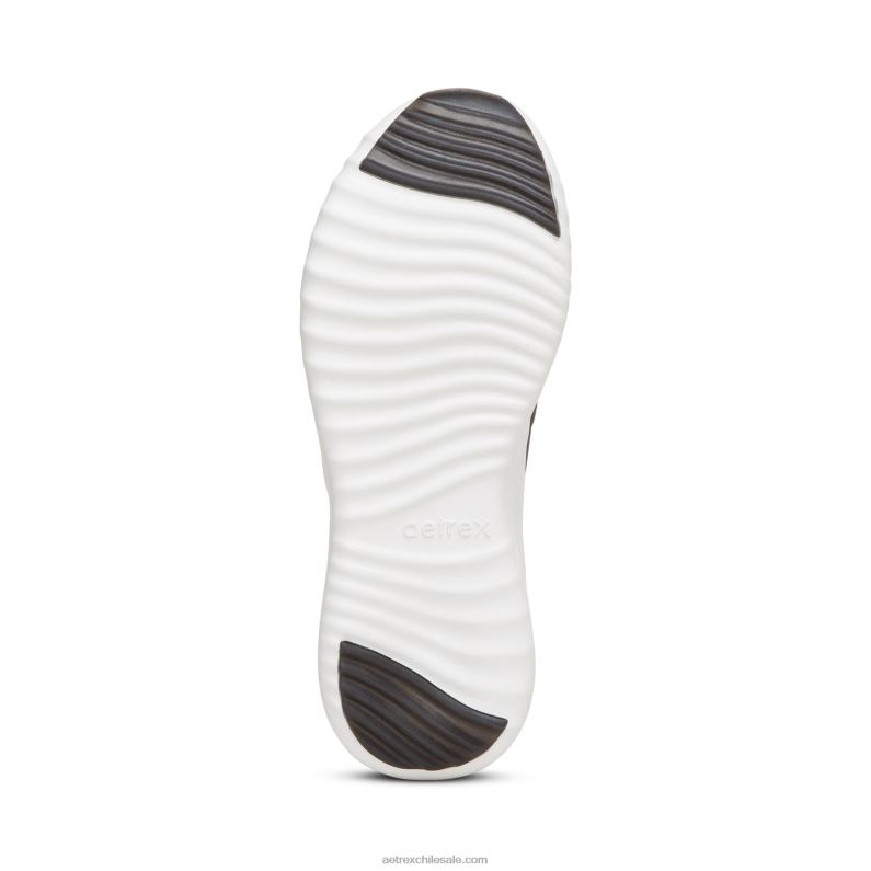 mujer negro Aetrex tenis allie con soporte para el arco 2TB4B205