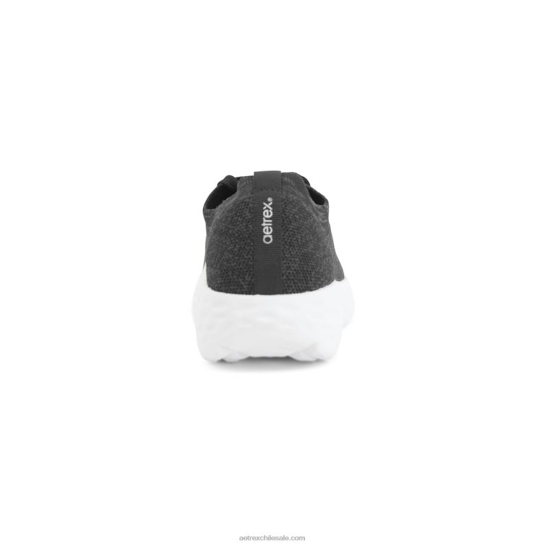 mujer negro Aetrex tenis sadie con soporte para el arco 2TB4B228