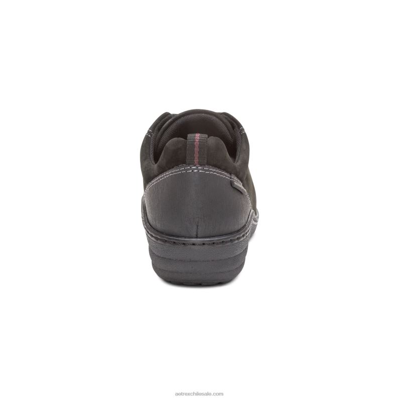 mujer negro Aetrex zapatilla de senderismo casual impermeable mara 2TB4B59