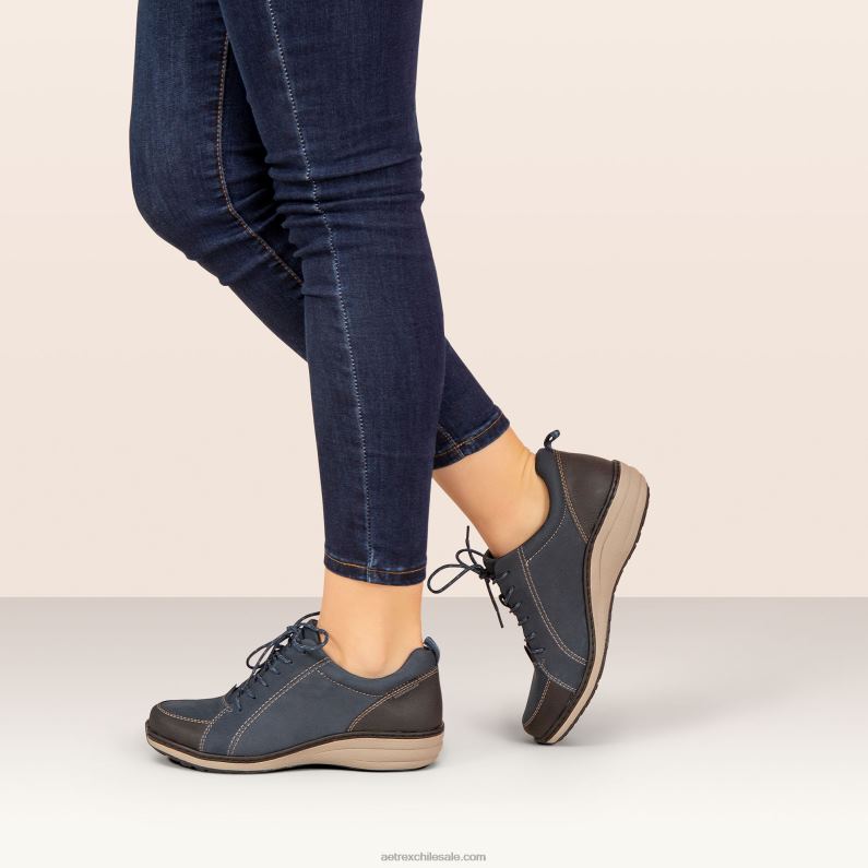 mujer negro Aetrex zapatilla de senderismo casual impermeable mara 2TB4B59