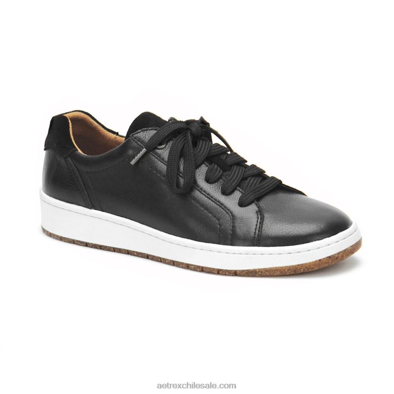 mujer negro Aetrex zapatillas blake confort 2TB4B156