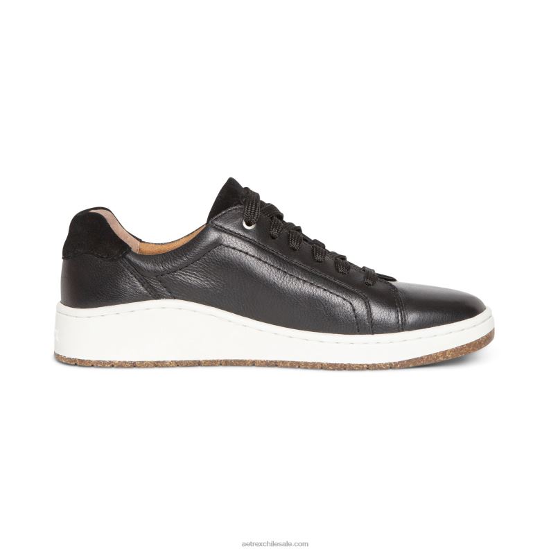 mujer negro Aetrex zapatillas blake confort 2TB4B156