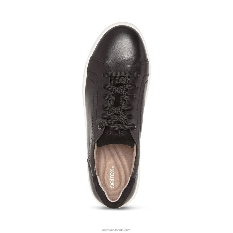 mujer negro Aetrex zapatillas blake confort 2TB4B156