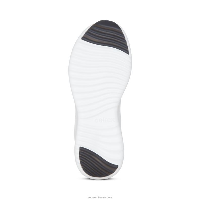 mujer negro Aetrex zapatillas con soporte de arco de esmeril 2TB4B173