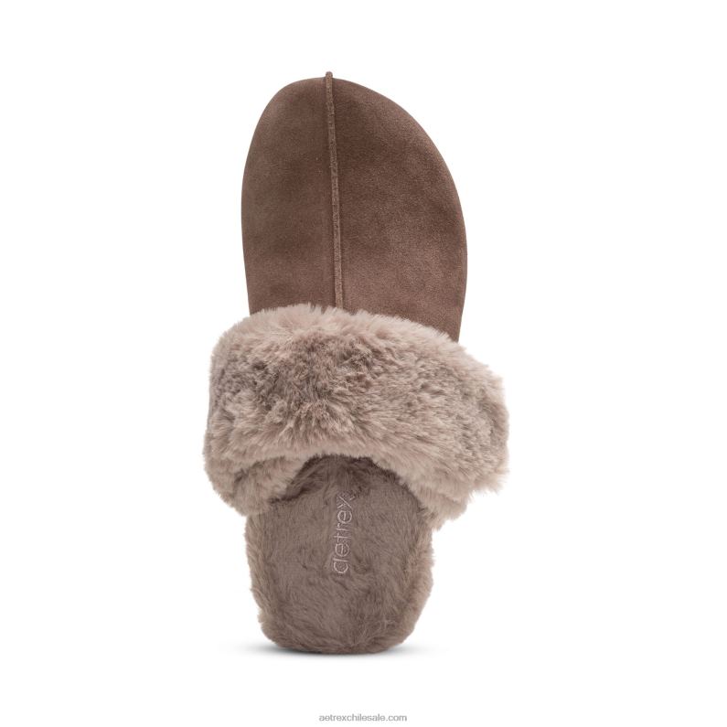 mujer nuez Aetrex pantuflas arianna con soporte para el arco 2TB4B144