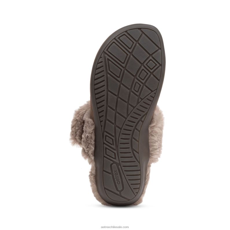 mujer nuez Aetrex pantuflas arianna con soporte para el arco 2TB4B144
