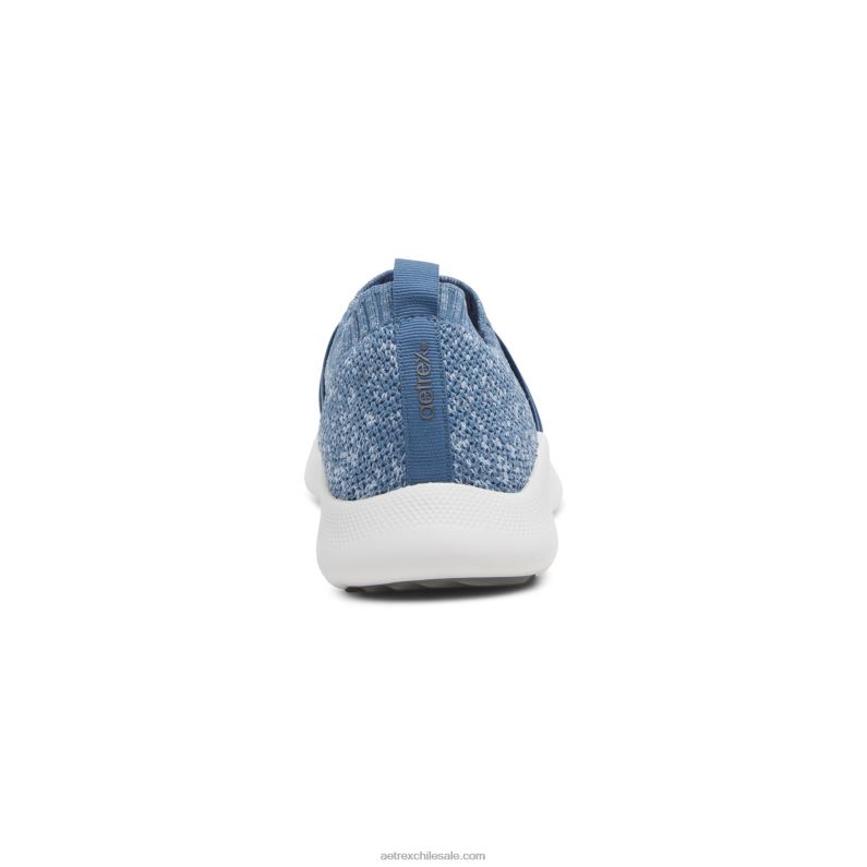 mujer tormenta azul Aetrex tenis allie con soporte para el arco 2TB4B203